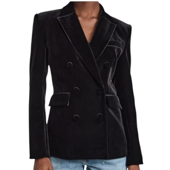 ♥️ Generation Love Arielle Velvet Blazer S ♥️ - Picture 3 of 13